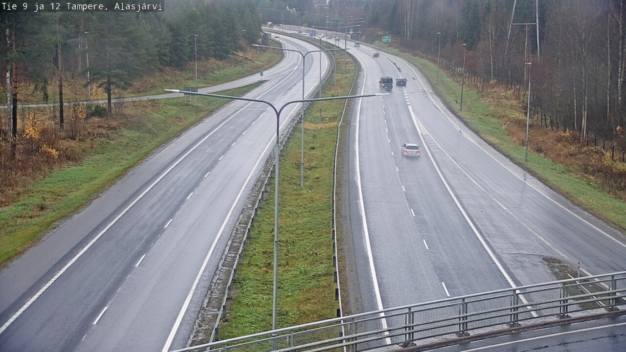 Weather Camera Image Road 12 Tampere, Alasjärvi, Tampere, Pirkanmaa
