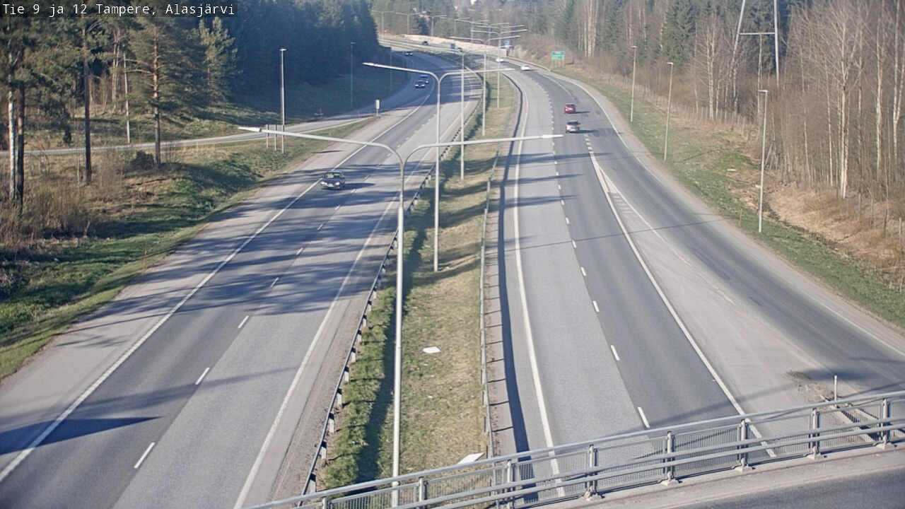 Kelikamerat Kuva Tie 12 Tampere, Alasjärvi, Tampere, Pirkanmaa
