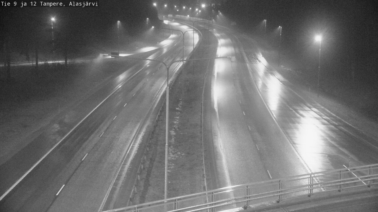 Weather Camera Image Road 12 Tampere, Alasjärvi, Tampere, Pirkanmaa