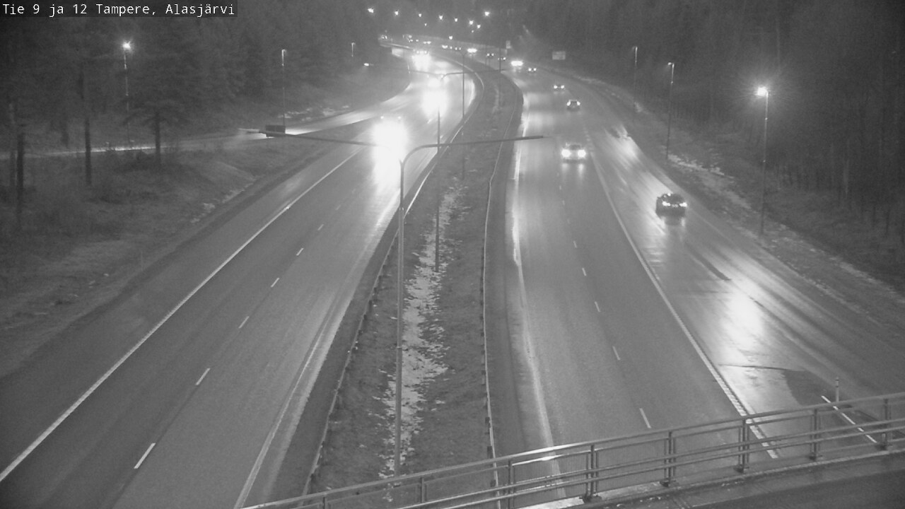 Weather Camera Image Road 12 Tampere, Alasjärvi, Tampere, Pirkanmaa