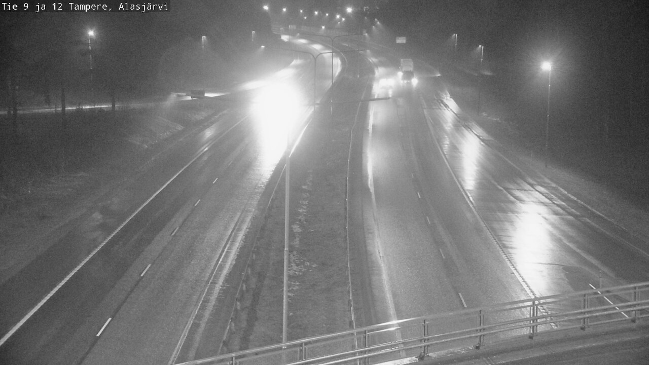 Weather Camera Image Road 12 Tampere, Alasjärvi, Tampere, Pirkanmaa