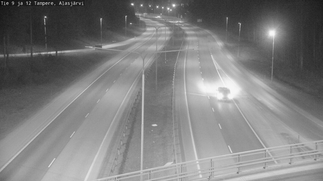Weather Camera Image Road 12 Tampere, Alasjärvi, Tampere, Pirkanmaa