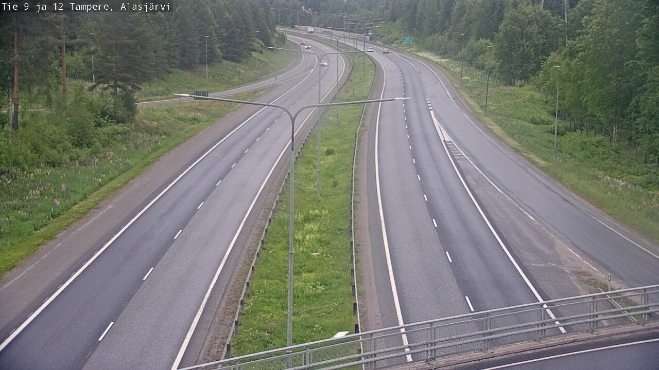 Kelikamerat Kuva Tie 12 Tampere, Alasjärvi, Tampere, Pirkanmaa