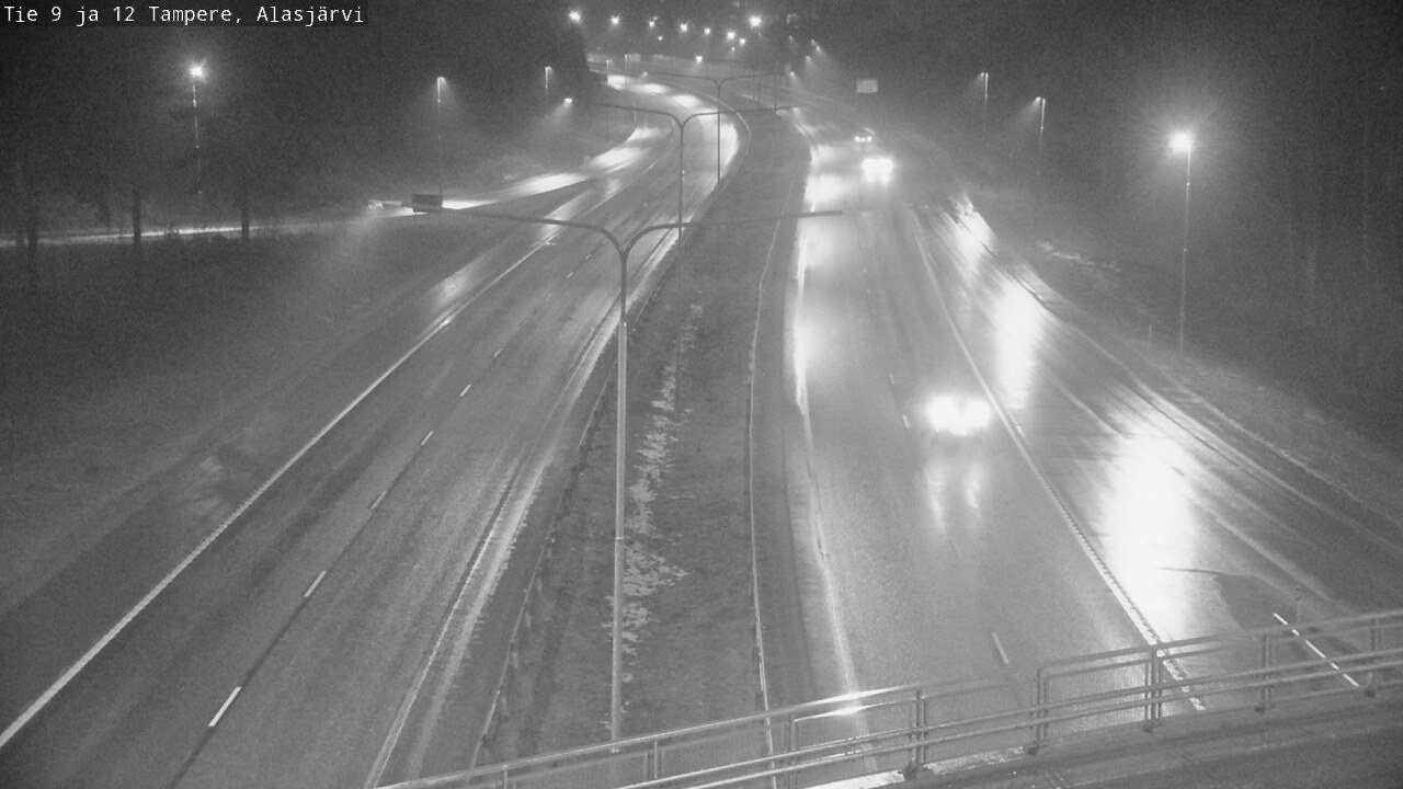 Weather Camera Image Road 12 Tampere, Alasjärvi, Tampere, Pirkanmaa