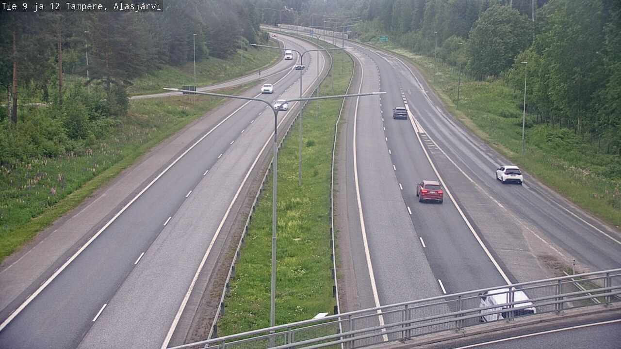 Kelikamerat Kuva Tie 12 Tampere, Alasjärvi, Tampere, Pirkanmaa