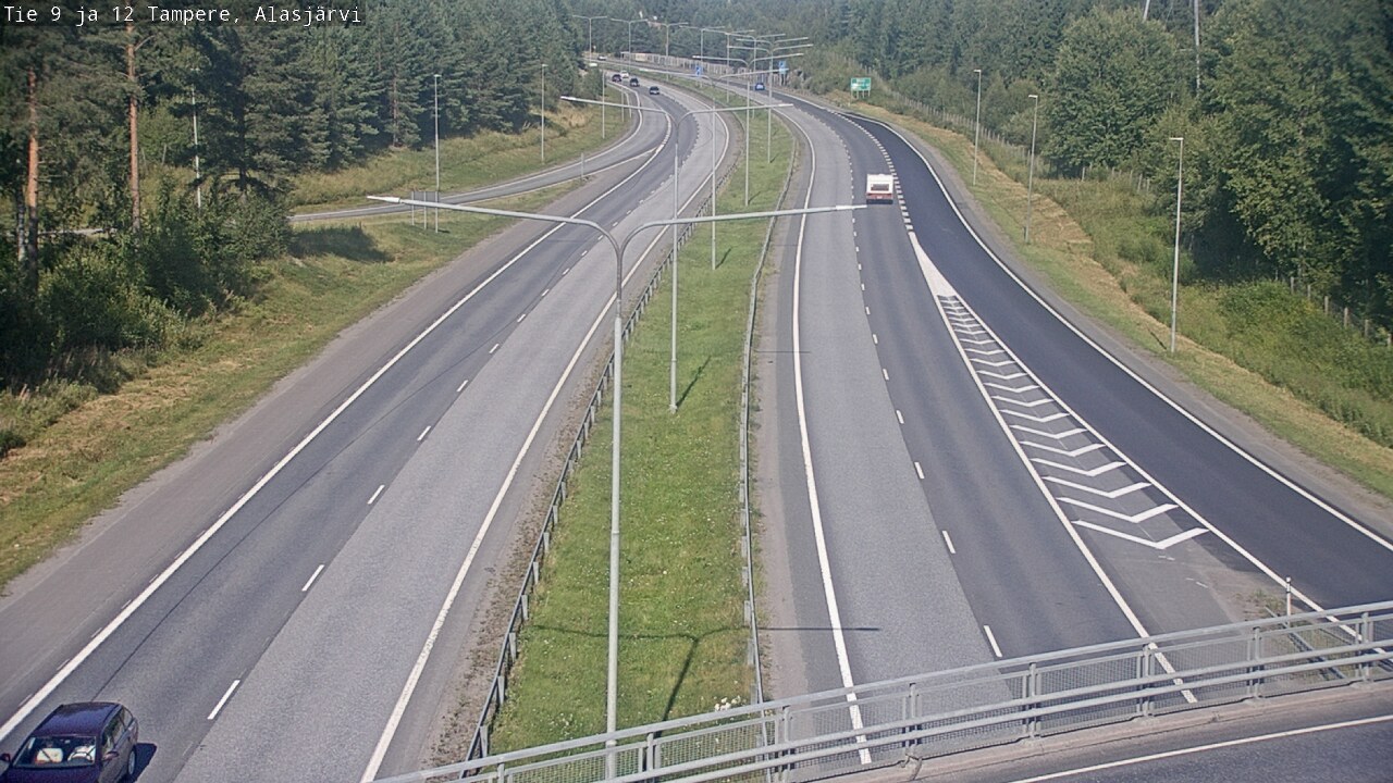Kelikamerat Kuva Tie 12 Tampere, Alasjärvi, Tampere, Pirkanmaa