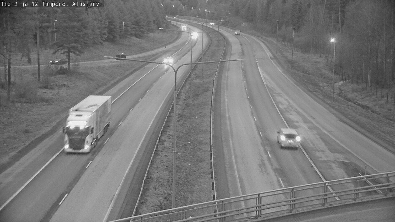 Kelikamerat Kuva Tie 12 Tampere, Alasjärvi, Tampere, Pirkanmaa