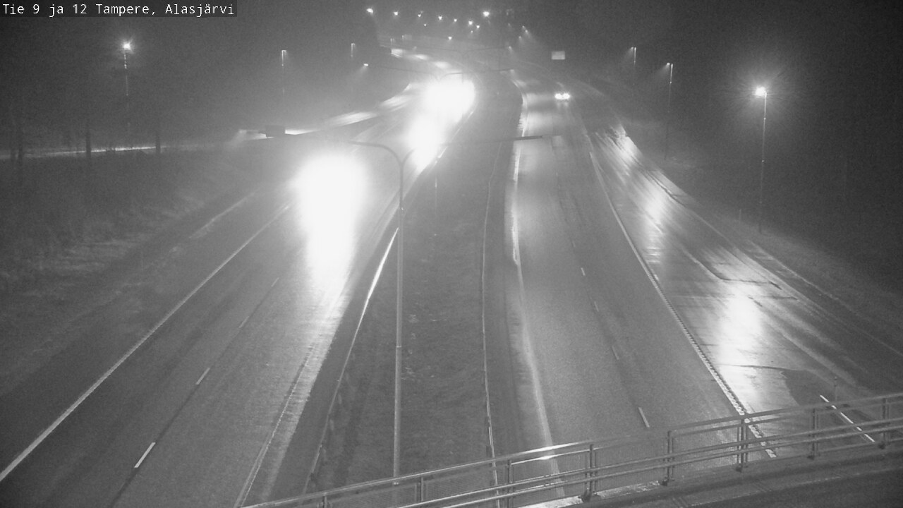 Weather Camera Image Road 12 Tampere, Alasjärvi, Tampere, Pirkanmaa