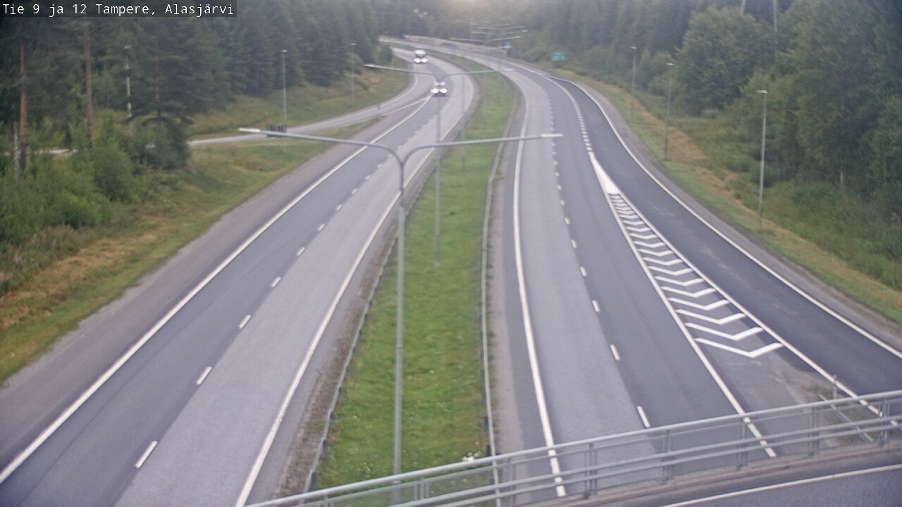 Weather Camera Image Road 12 Tampere, Alasjärvi, Tampere, Pirkanmaa