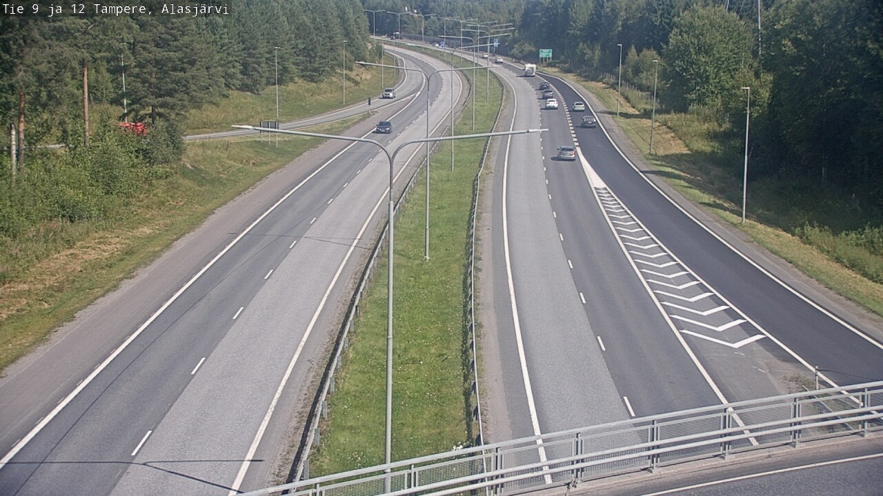 Kelikamerat Kuva Tie 12 Tampere, Alasjärvi, Tampere, Pirkanmaa