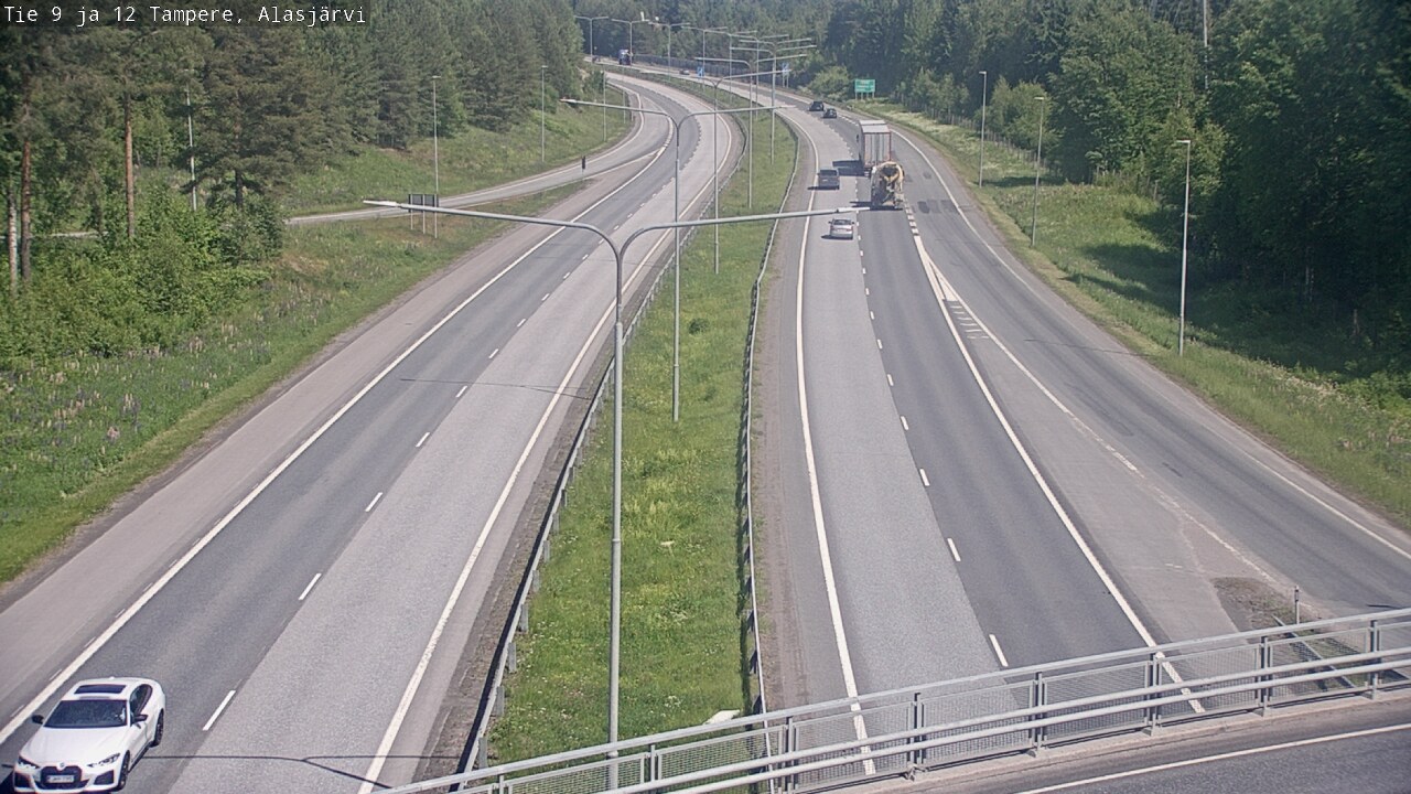 Kelikamerat Kuva Tie 12 Tampere, Alasjärvi, Tampere, Pirkanmaa