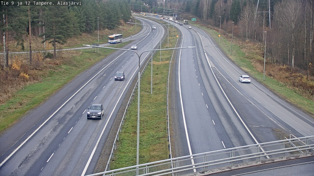 Kelikamerat Kuva Tie 12 Tampere, Alasjärvi, Tampere, Pirkanmaa