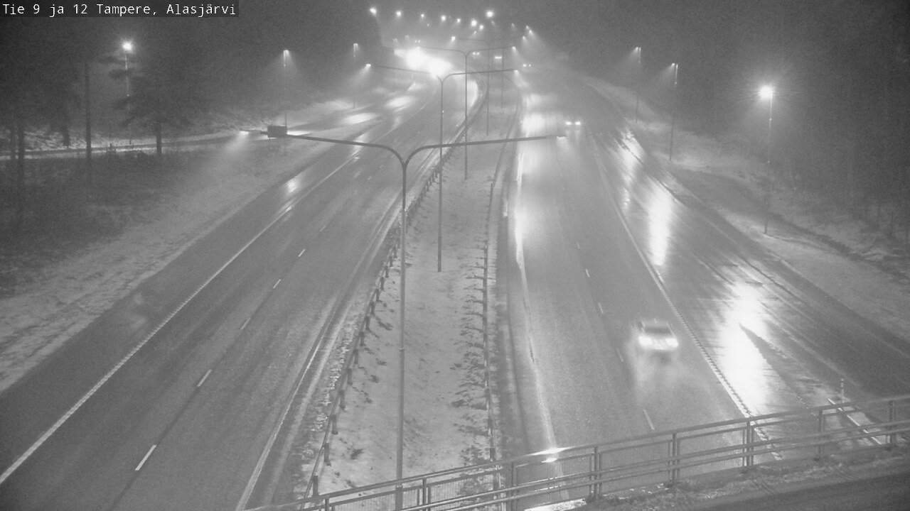 Weather Camera Image Väg 12 Tammerfors, Alasjärvi, Tampere, Pirkanmaa