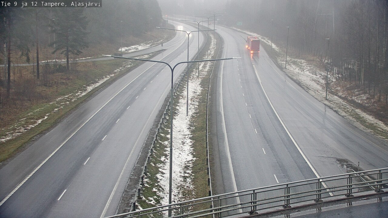 Weather Camera Image Road 12 Tampere, Alasjärvi, Tampere, Pirkanmaa