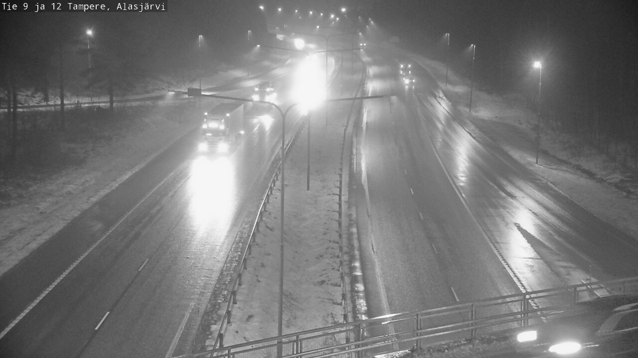 Weather Camera Image Väg 12 Tammerfors, Alasjärvi, Tampere, Pirkanmaa