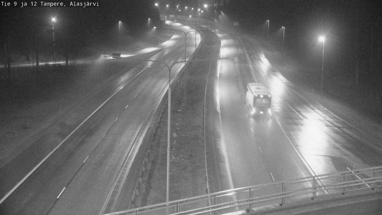 Weather Camera Image Road 12 Tampere, Alasjärvi, Tampere, Pirkanmaa