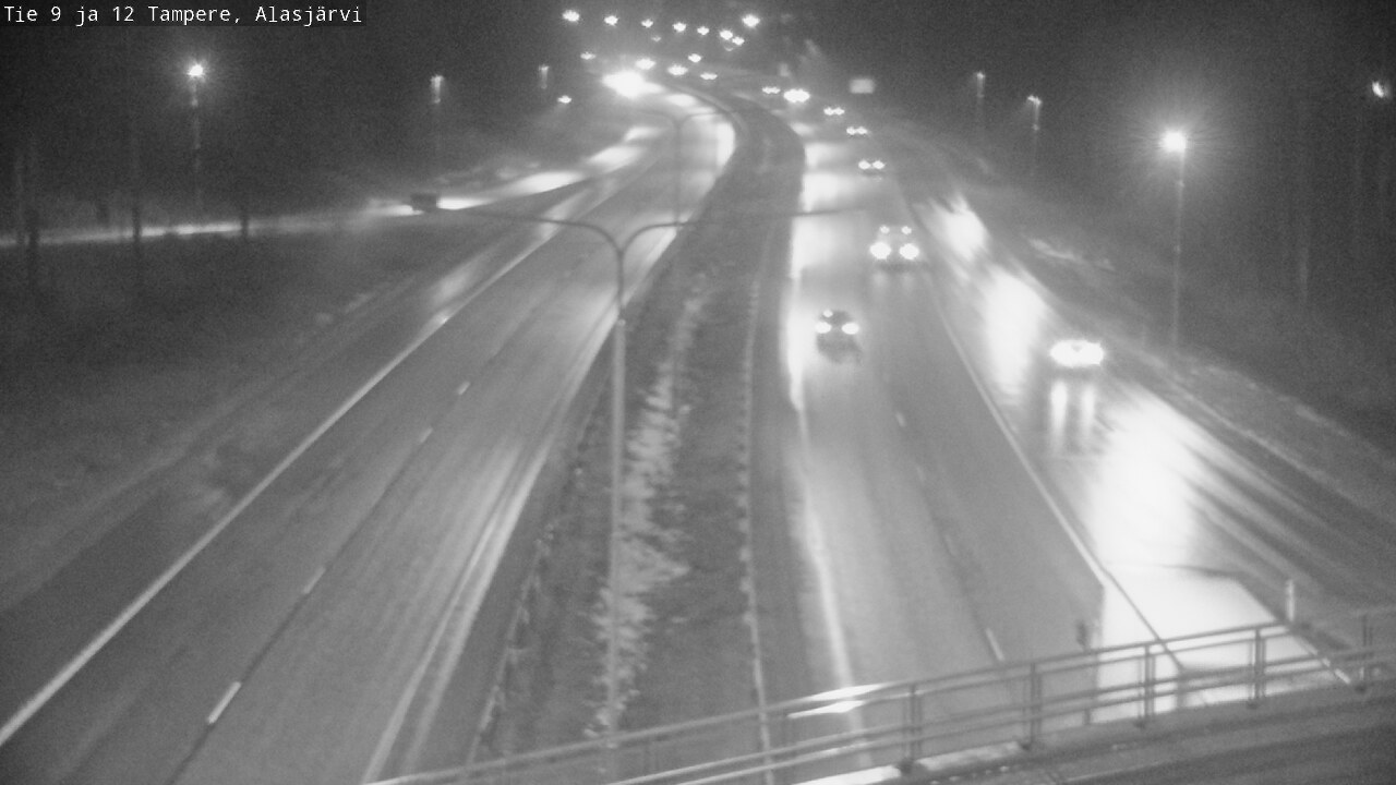 Weather Camera Image Road 12 Tampere, Alasjärvi, Tampere, Pirkanmaa