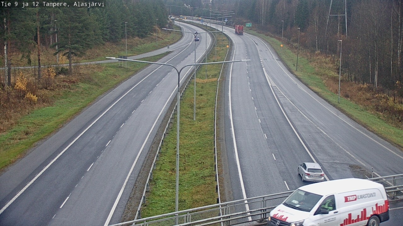 Kelikamerat Kuva Tie 12 Tampere, Alasjärvi, Tampere, Pirkanmaa