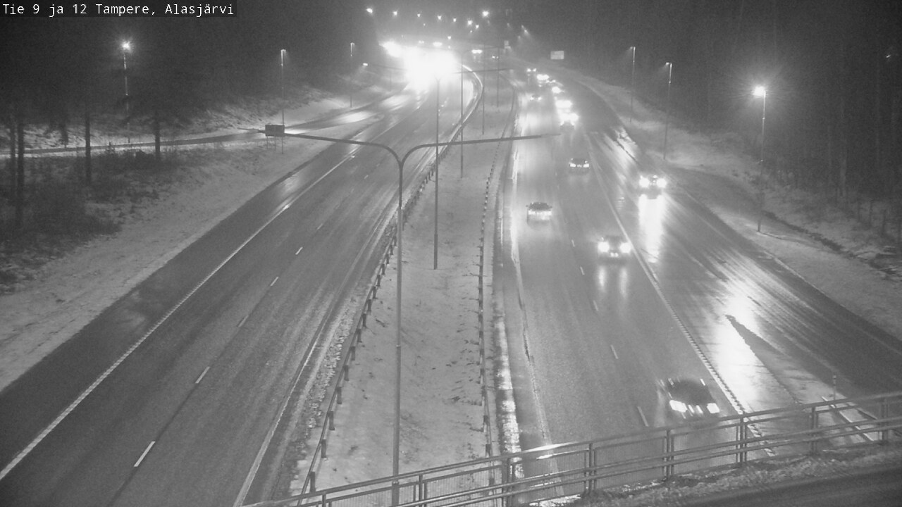 Weather Camera Image Väg 12 Tammerfors, Alasjärvi, Tampere, Pirkanmaa