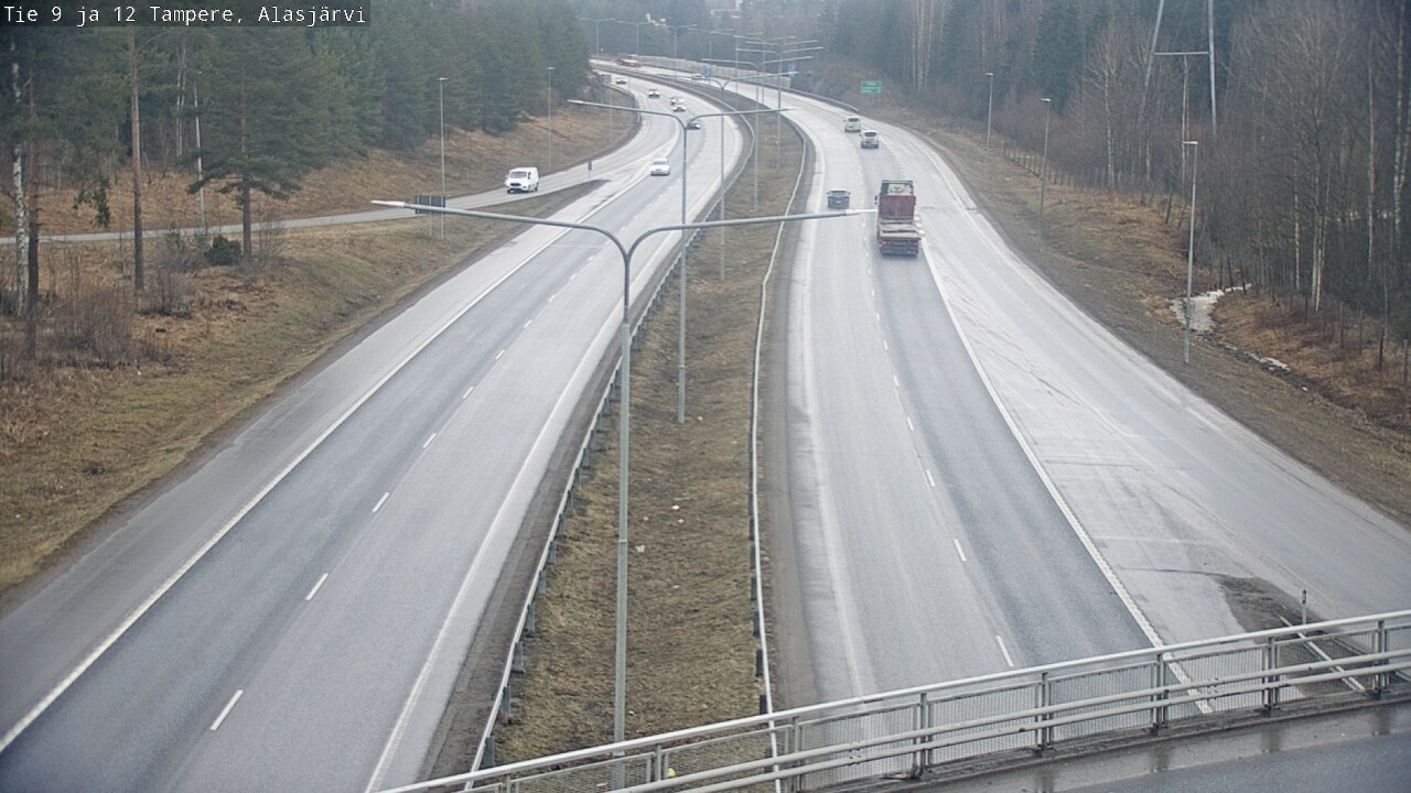 Kelikamerat Kuva Tie 12 Tampere, Alasjärvi, Tampere, Pirkanmaa