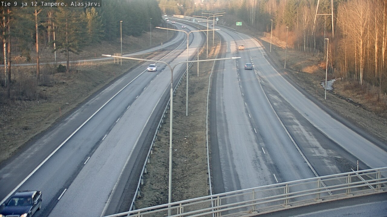 Weather Camera Image Road 12 Tampere, Alasjärvi, Tampere, Pirkanmaa