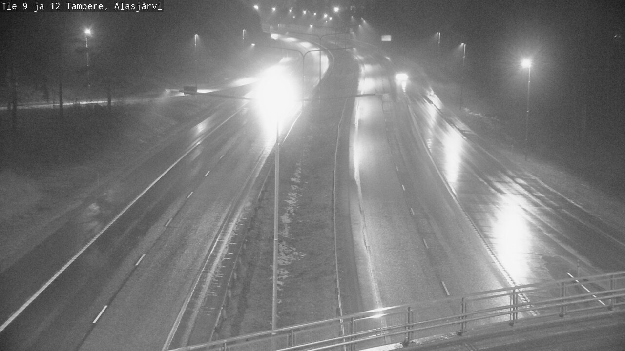 Weather Camera Image Road 12 Tampere, Alasjärvi, Tampere, Pirkanmaa