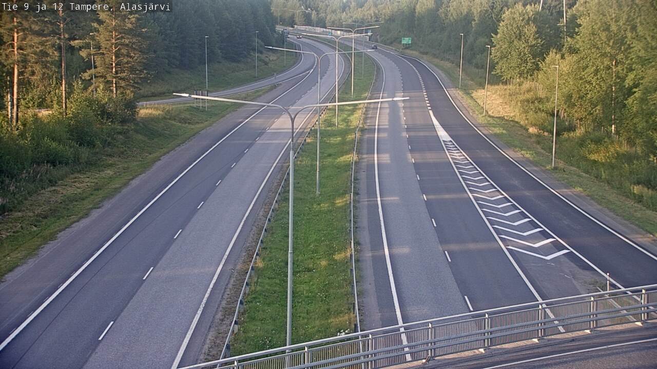 Kelikamerat Kuva Tie 12 Tampere, Alasjärvi, Tampere, Pirkanmaa