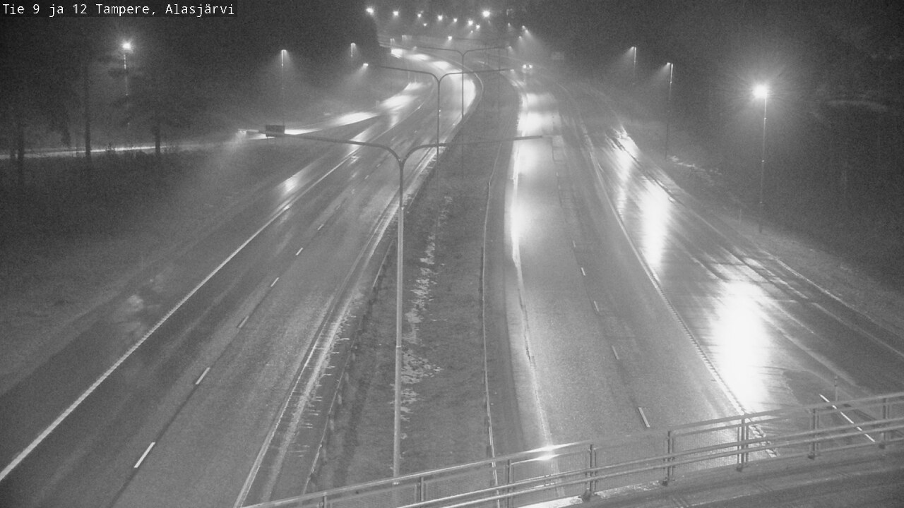 Weather Camera Image Road 12 Tampere, Alasjärvi, Tampere, Pirkanmaa