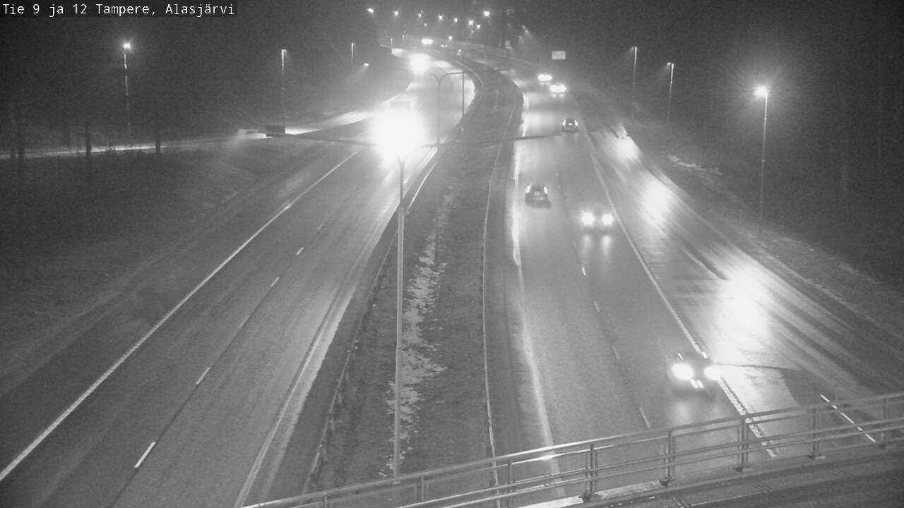 Weather Camera Image Road 12 Tampere, Alasjärvi, Tampere, Pirkanmaa