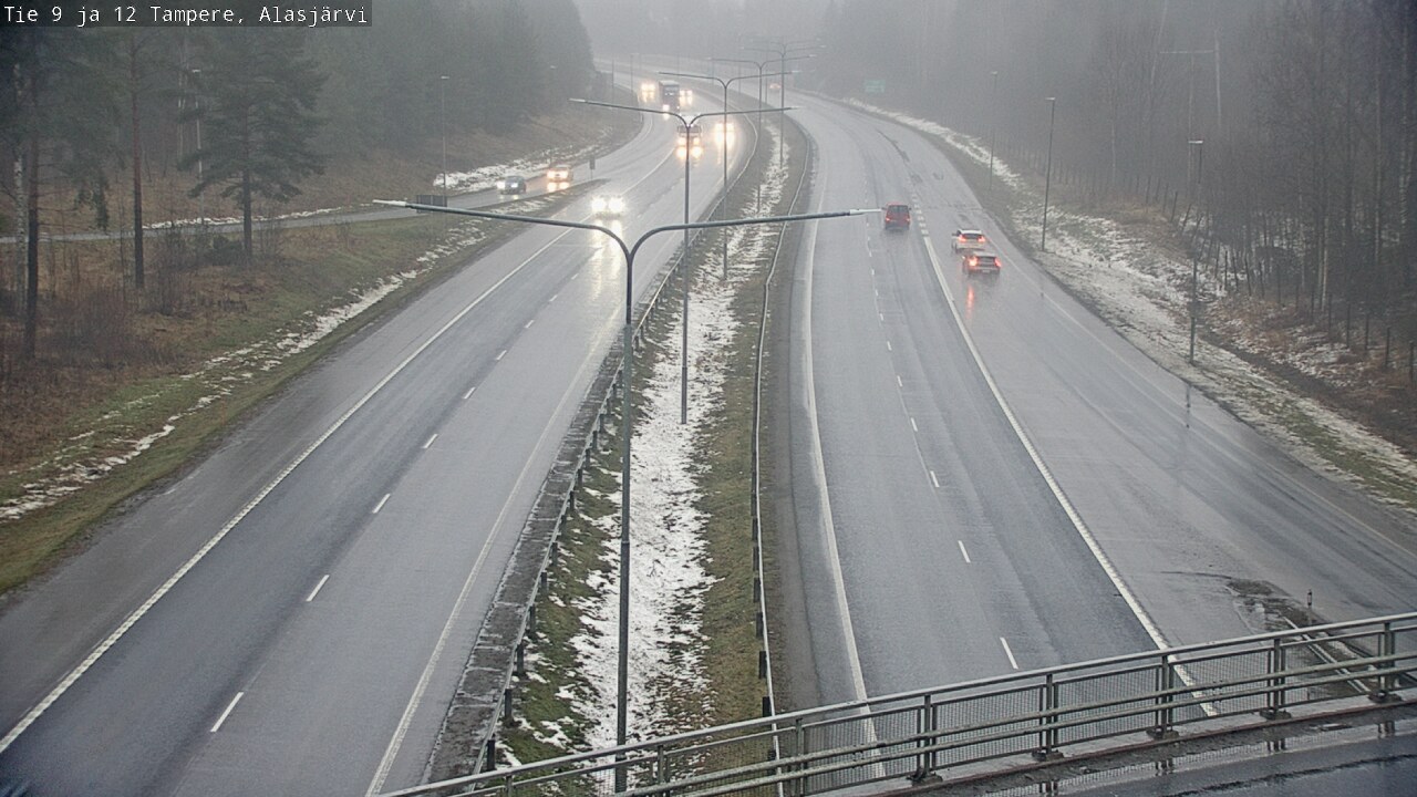 Weather Camera Image Road 12 Tampere, Alasjärvi, Tampere, Pirkanmaa