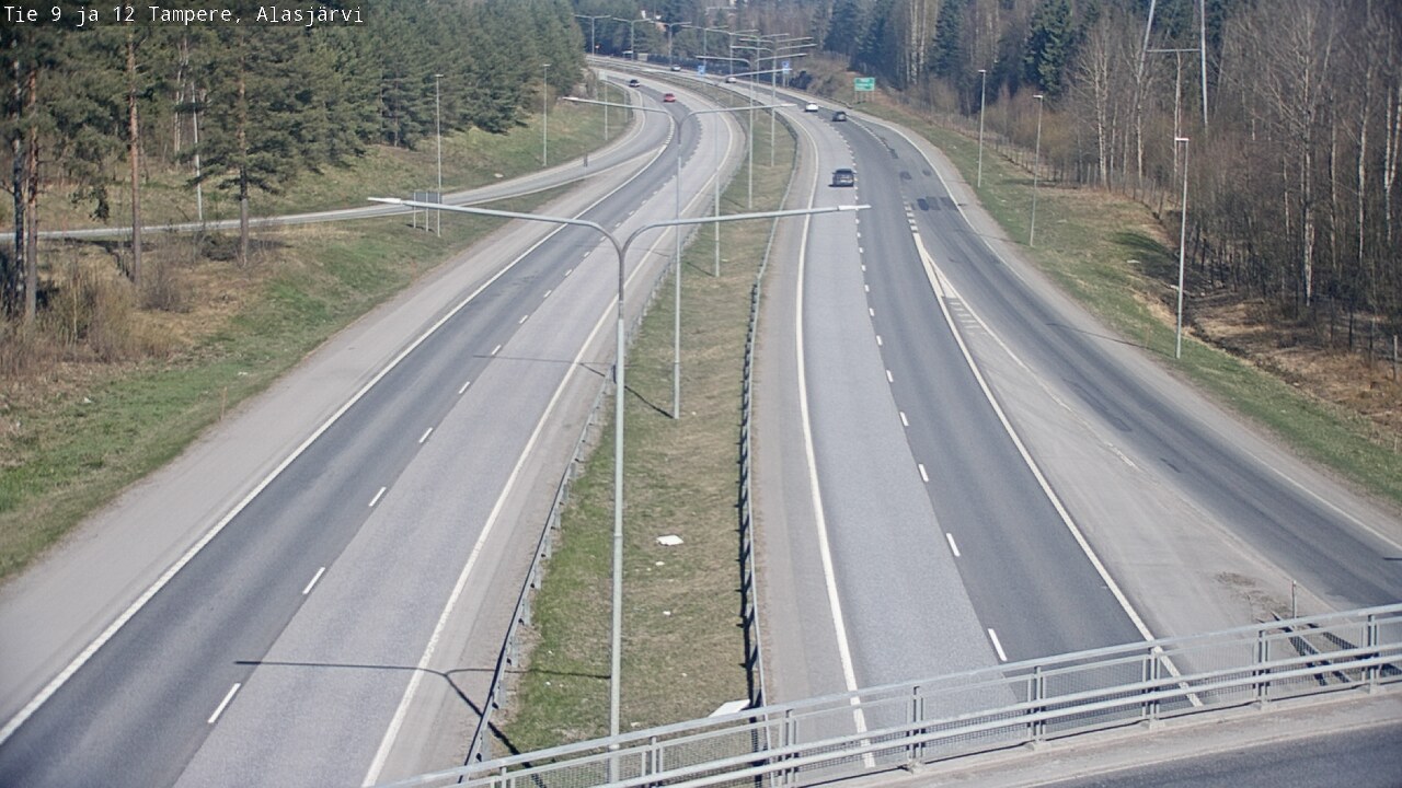 Kelikamerat Kuva Tie 12 Tampere, Alasjärvi, Tampere, Pirkanmaa