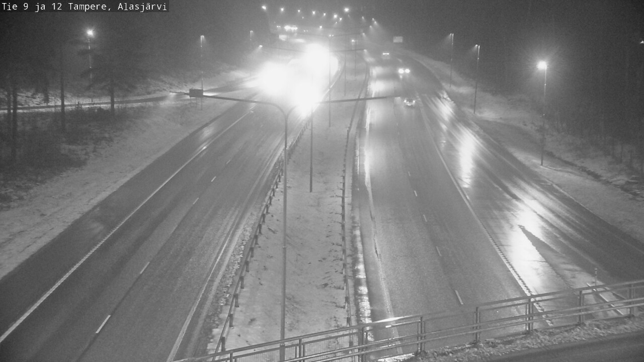 Weather Camera Image Väg 12 Tammerfors, Alasjärvi, Tampere, Pirkanmaa