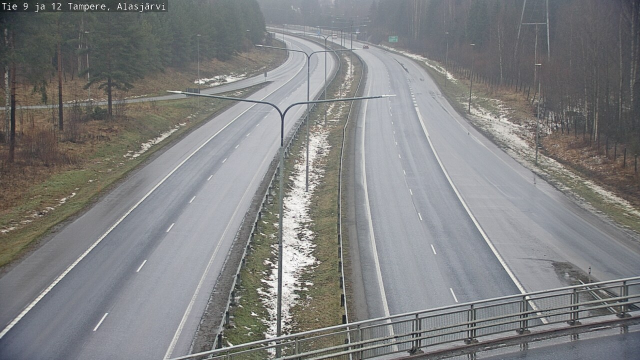 Weather Camera Image Road 12 Tampere, Alasjärvi, Tampere, Pirkanmaa