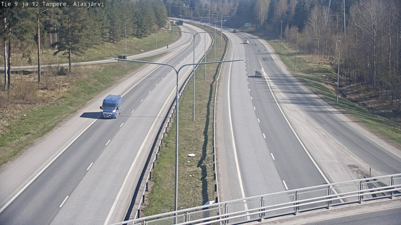 Kelikamerat Kuva Tie 12 Tampere, Alasjärvi, Tampere, Pirkanmaa