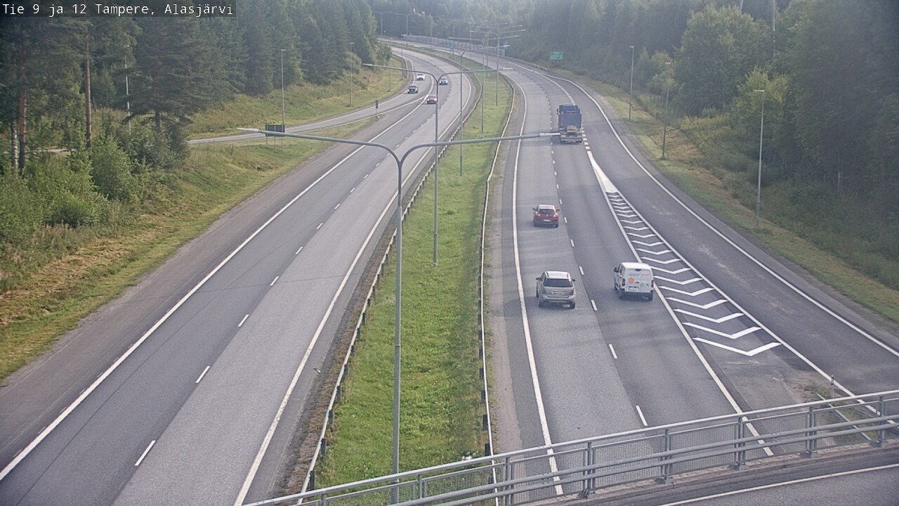 Kelikamerat Kuva Tie 12 Tampere, Alasjärvi, Tampere, Pirkanmaa