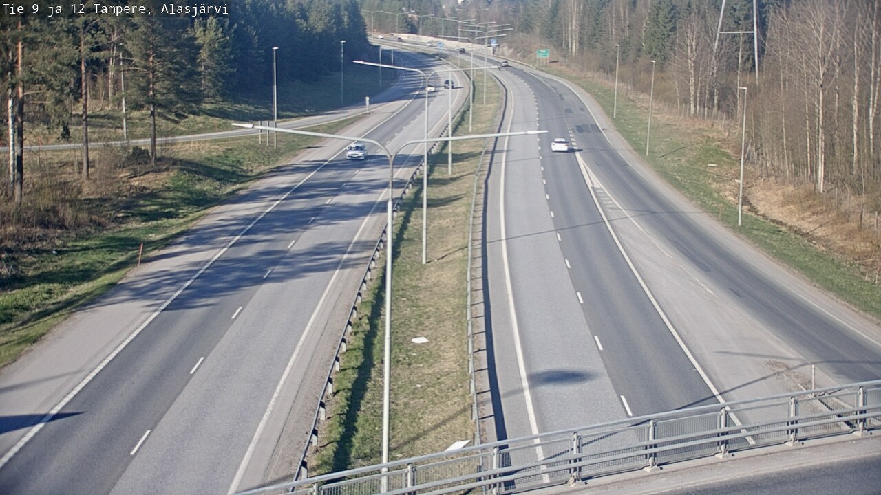 Kelikamerat Kuva Tie 12 Tampere, Alasjärvi, Tampere, Pirkanmaa