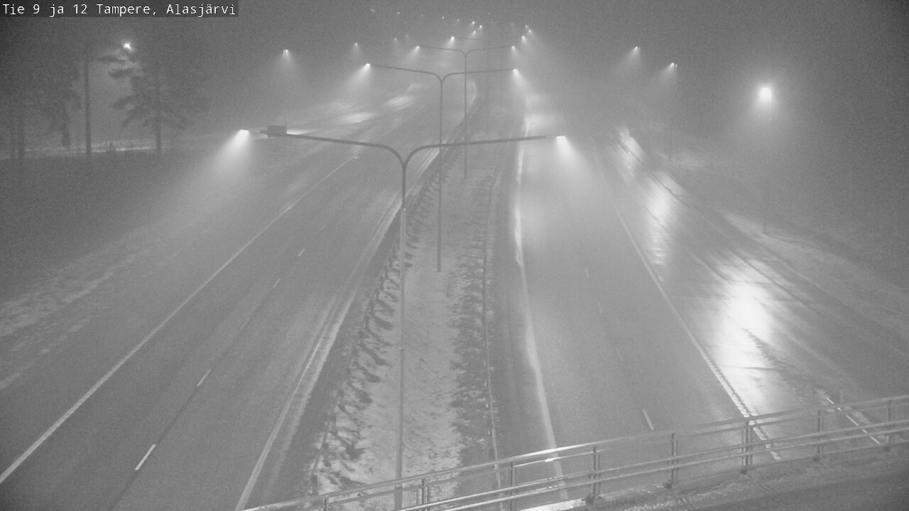 Weather Camera Image Väg 12 Tammerfors, Alasjärvi, Tampere, Pirkanmaa