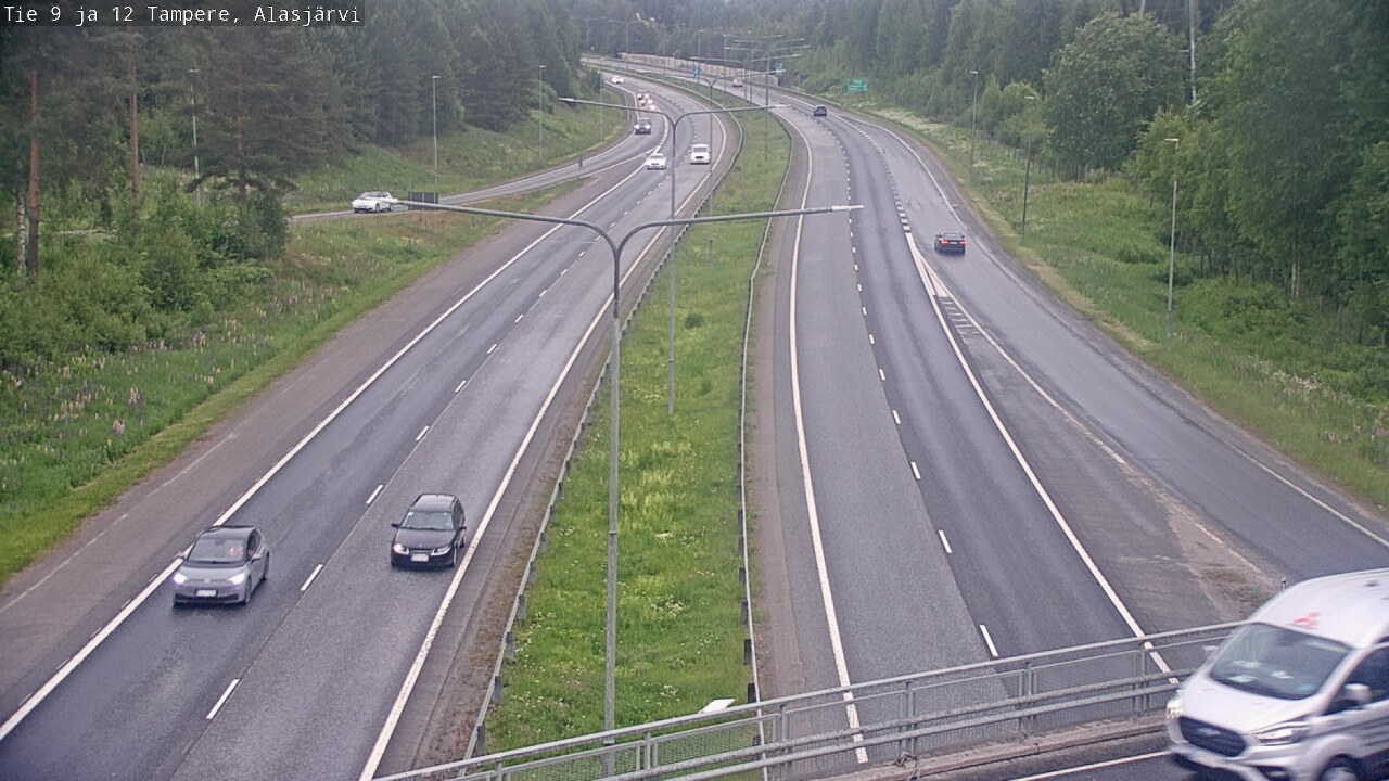 Kelikamerat Kuva Tie 12 Tampere, Alasjärvi, Tampere, Pirkanmaa