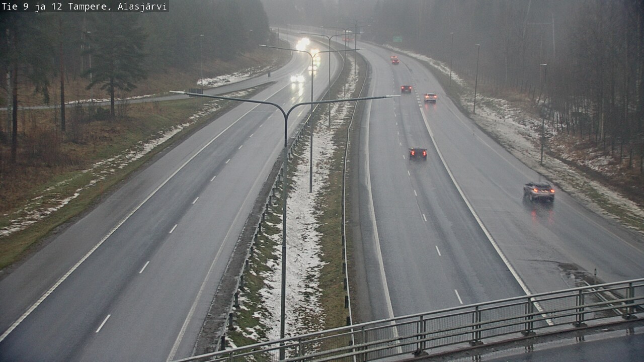 Weather Camera Image Road 12 Tampere, Alasjärvi, Tampere, Pirkanmaa