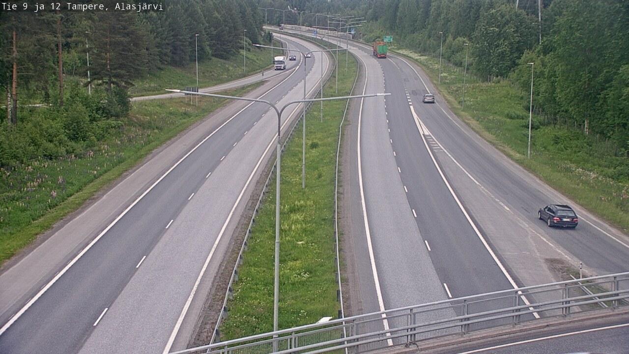 Kelikamerat Kuva Tie 12 Tampere, Alasjärvi, Tampere, Pirkanmaa