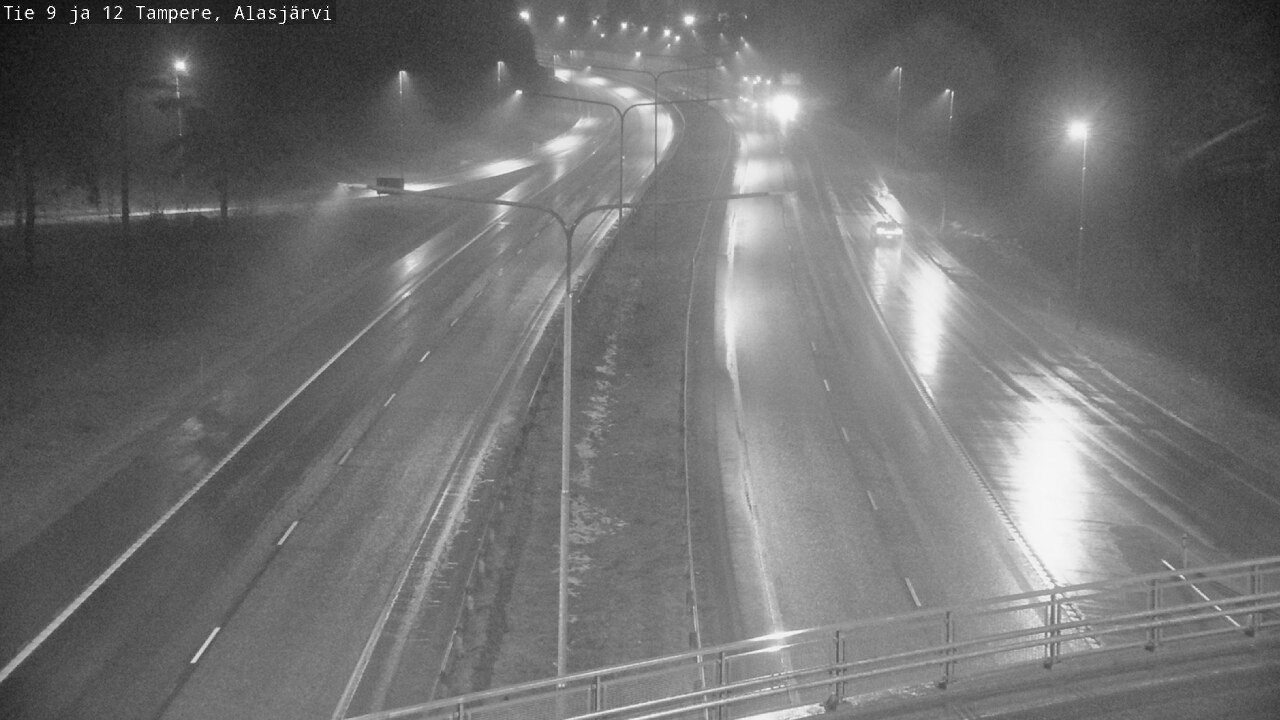 Weather Camera Image Road 12 Tampere, Alasjärvi, Tampere, Pirkanmaa