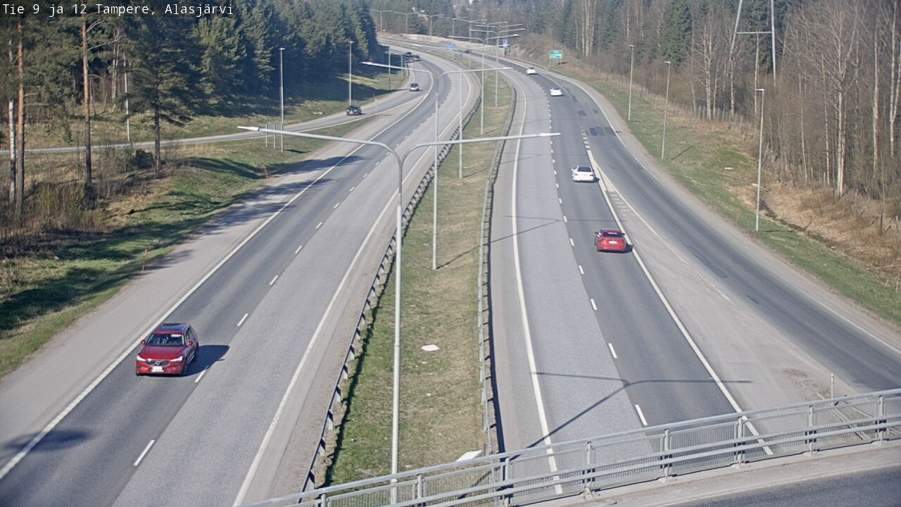 Kelikamerat Kuva Tie 12 Tampere, Alasjärvi, Tampere, Pirkanmaa