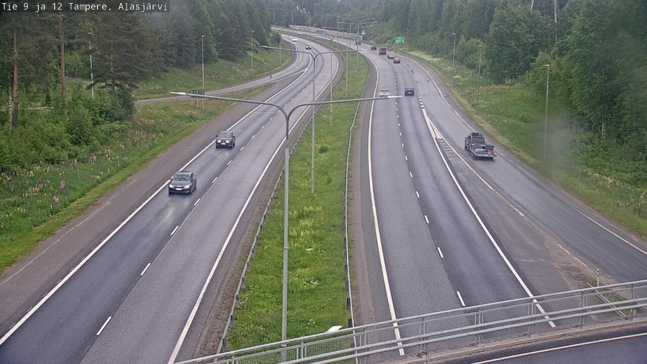 Kelikamerat Kuva Tie 12 Tampere, Alasjärvi, Tampere, Pirkanmaa