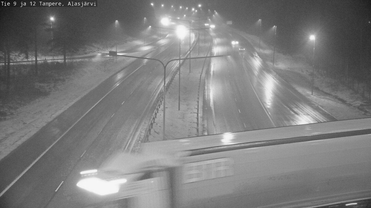 Weather Camera Image Väg 12 Tammerfors, Alasjärvi, Tampere, Pirkanmaa