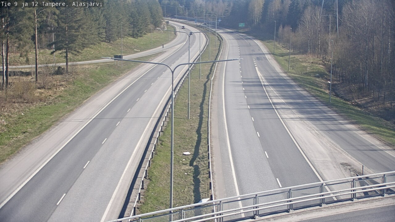 Kelikamerat Kuva Tie 12 Tampere, Alasjärvi, Tampere, Pirkanmaa