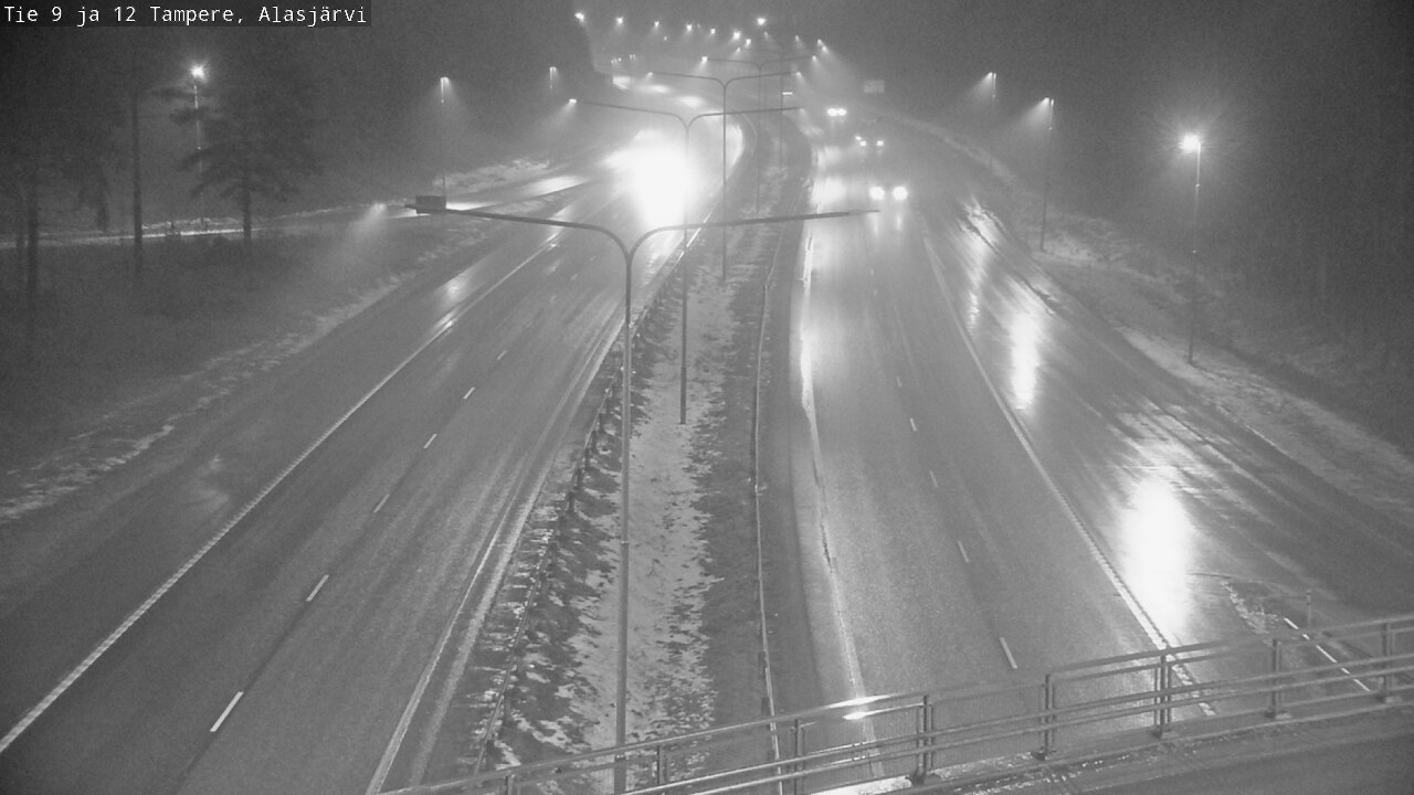 Weather Camera Image Road 12 Tampere, Alasjärvi, Tampere, Pirkanmaa