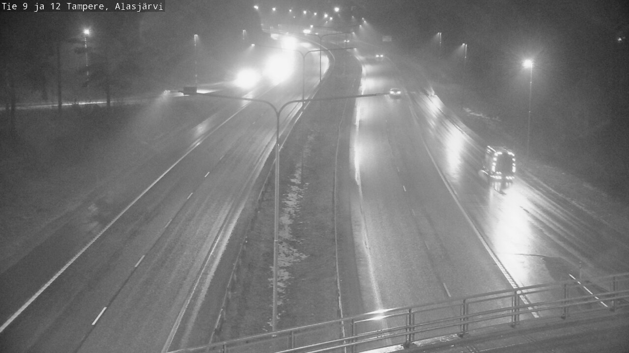 Weather Camera Image Road 12 Tampere, Alasjärvi, Tampere, Pirkanmaa