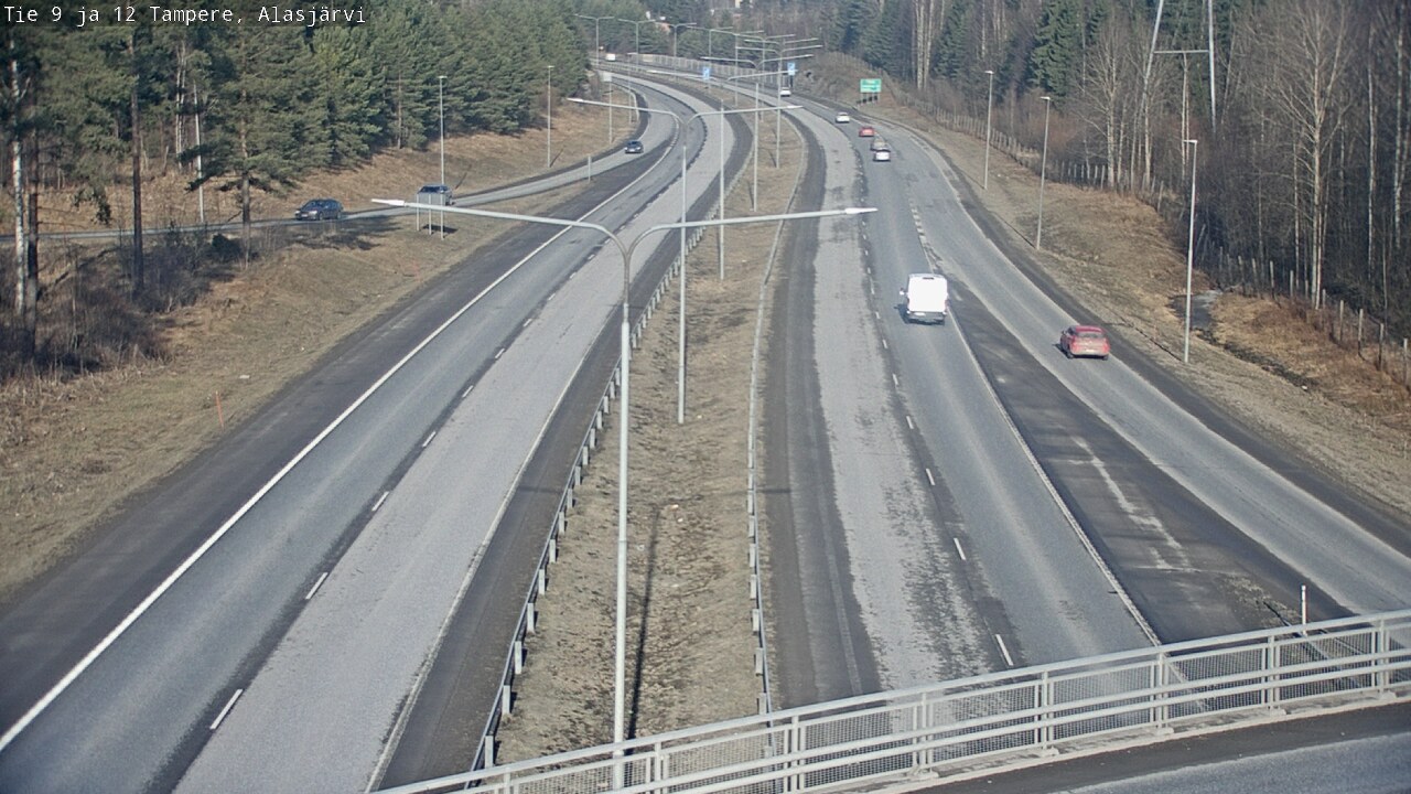 Kelikamerat Kuva Tie 12 Tampere, Alasjärvi, Tampere, Pirkanmaa