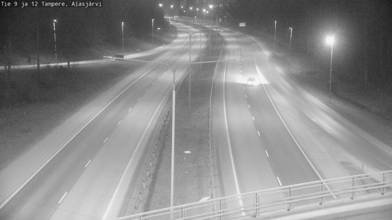 Weather Camera Image Road 12 Tampere, Alasjärvi, Tampere, Pirkanmaa