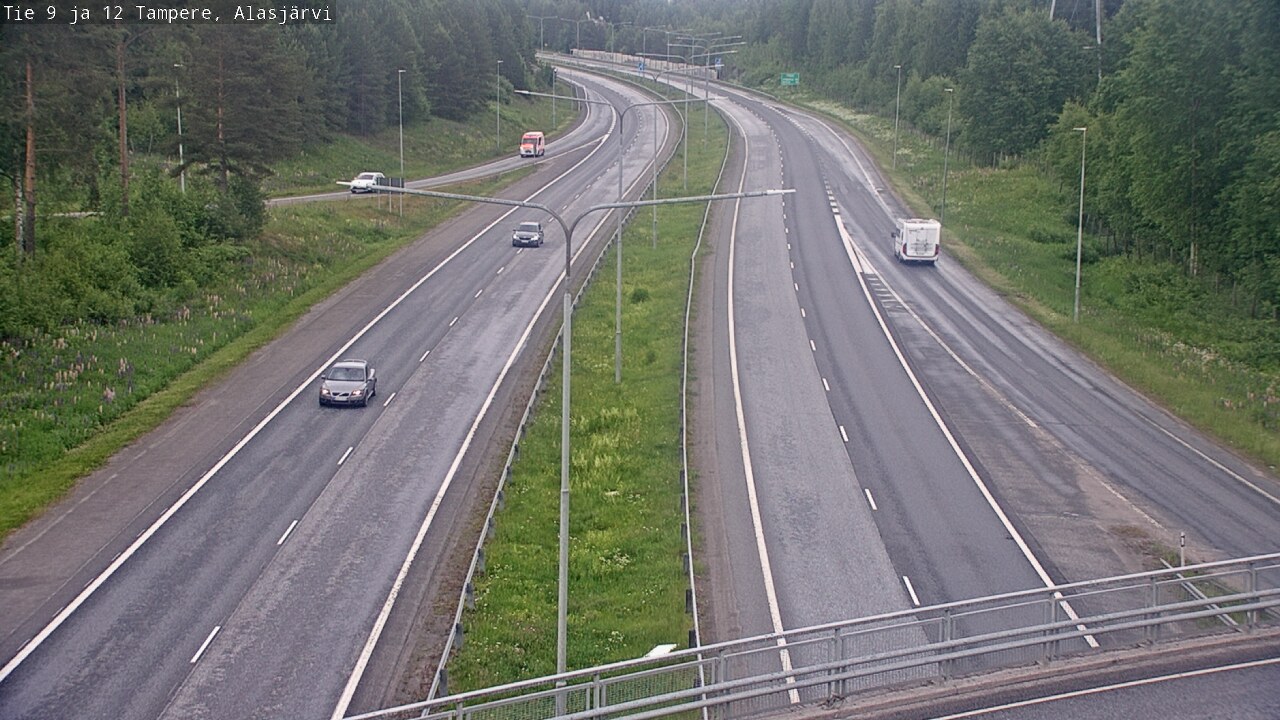 Kelikamerat Kuva Tie 12 Tampere, Alasjärvi, Tampere, Pirkanmaa